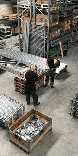 Palletstelling Frames Voormontage