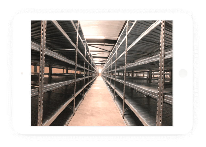 Legbordstelling-overvloering-Stellingkast-Magazijnstelling-Opbergrek-METALSISTEM