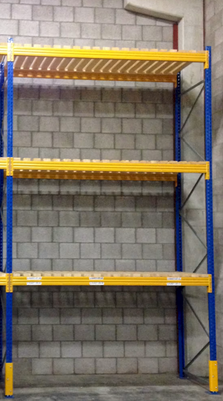 (Tweedekans) Palletstelling liggers Flora (Geel)